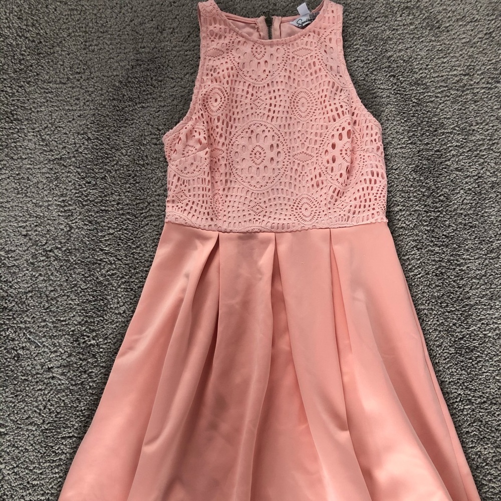 Peach Dress